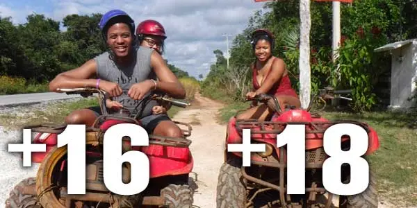 What is the minimum age to drive an ATV?