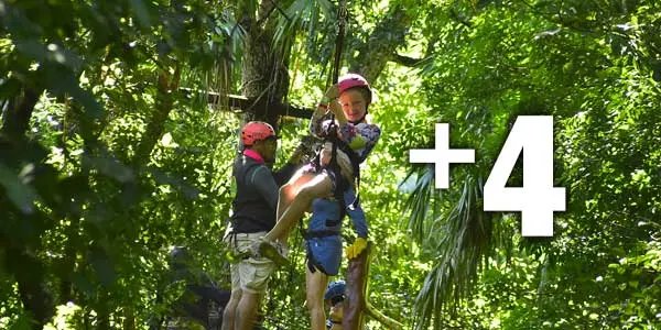 What is the minimum age to participate in the activities at the park?